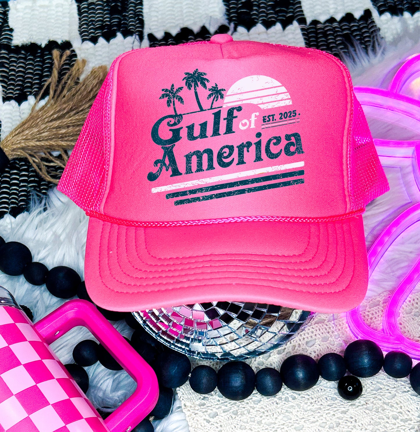 Gulf of America Hat - Trucker Hat/ Funny Gifts for Her / Otto Trucker Hat / Multiple Colors