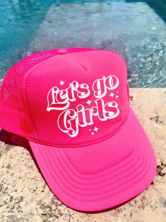 Let's Go Girls Hats/ Multiple Colors/ Bach Party Hats