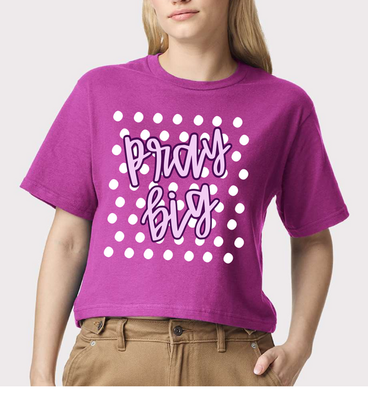 Pray Big Boxy Crop