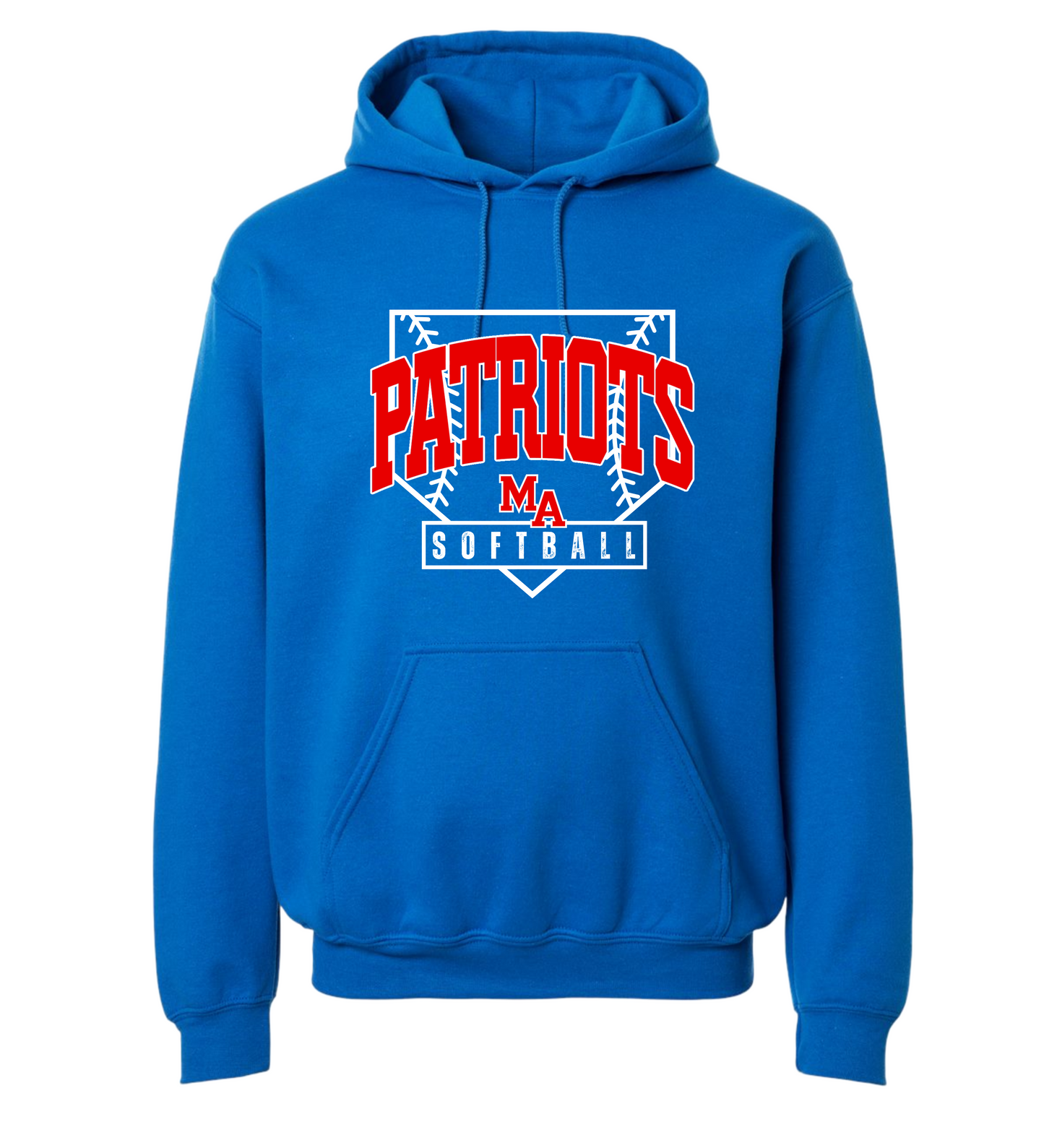 Marshall Softball Unisex Hoodie Sweatshirt  Adult Sizes/ Youth and Adult Sizes
