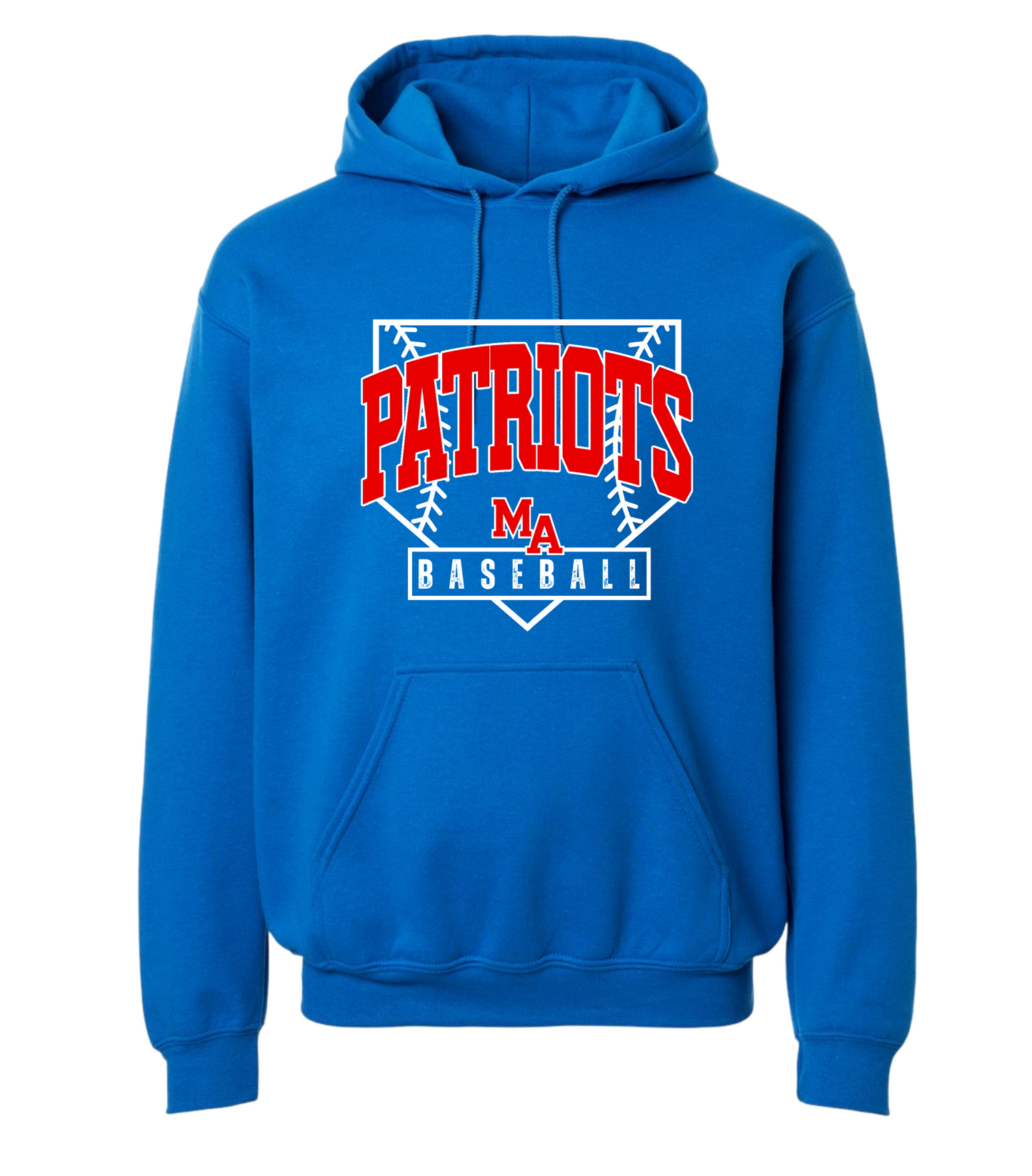 Marshall Baseball Unisex Hoodie Sweatshirt  Adult Sizes/ Youth and Adult Sizes
