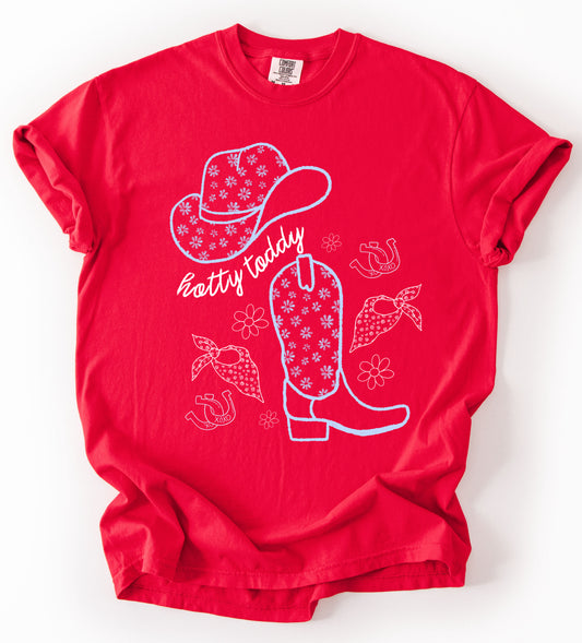 Comfort Colors Hotty Toddy Nashville Shirt/ Youth and Adult Sizes