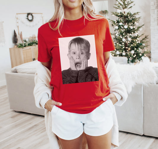 Bella or Comfort Colors Christmas HomeFunny Christmas Tee - Youth and Adult Sizes