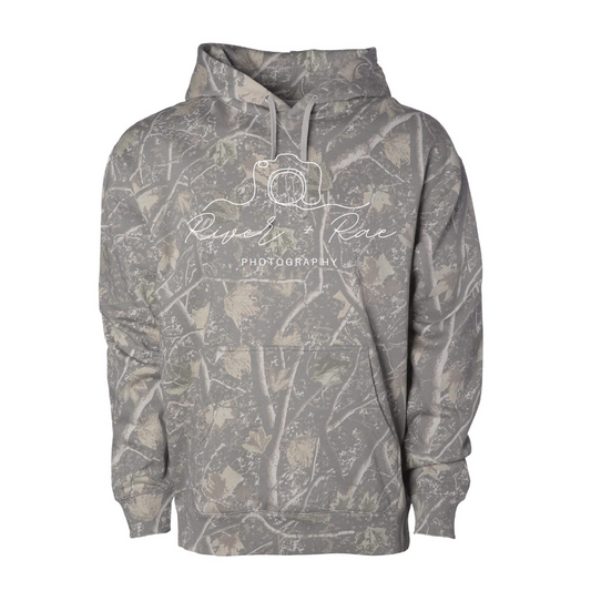 Deadwood Camo Hoodie - River + Rae Photography - Youth and Adult Sizes