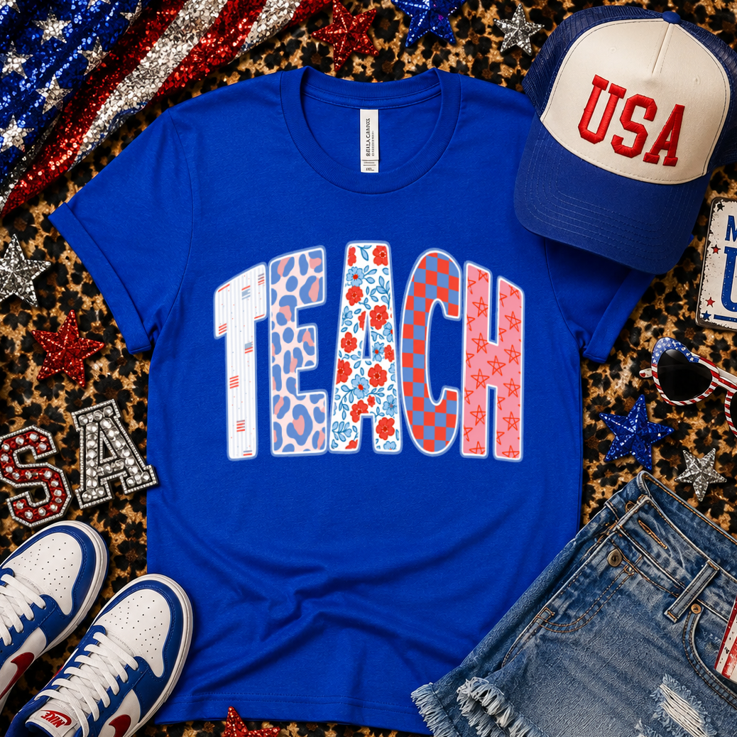 TEE TUESDAY DEAL - ROYAL BLUE BELLA - ONLY $16 WITH CODE SAVE20- Teach