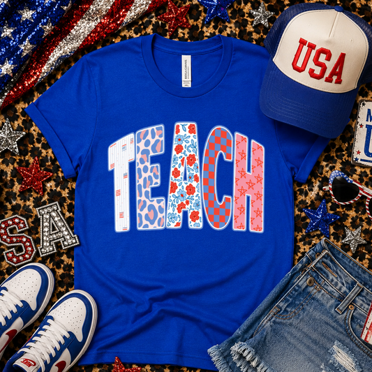 TEE TUESDAY DEAL - ROYAL BLUE BELLA - ONLY $16 WITH CODE SAVE20- Teach