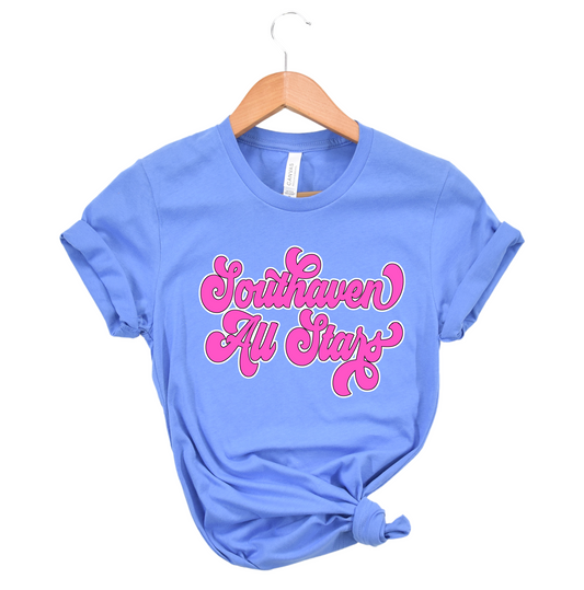 Southaven All Stars Soft Style Tee / Toddler, Youth, and Adult Sizes