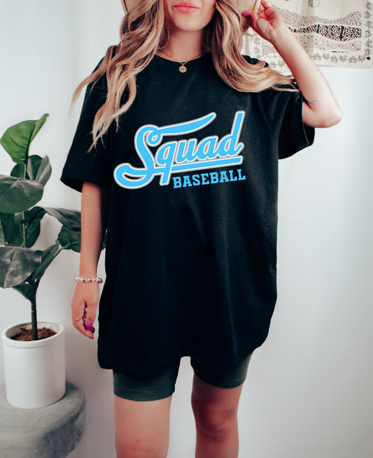 Squad Baseball - Comfort Colors or Bella Canvas / Youth and Adult Sizes