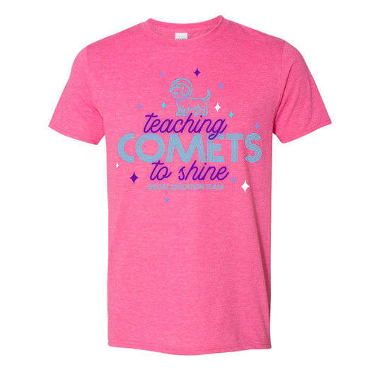 Teaching Comets To Shine - Teachers Shirts - Gildan Softstyle