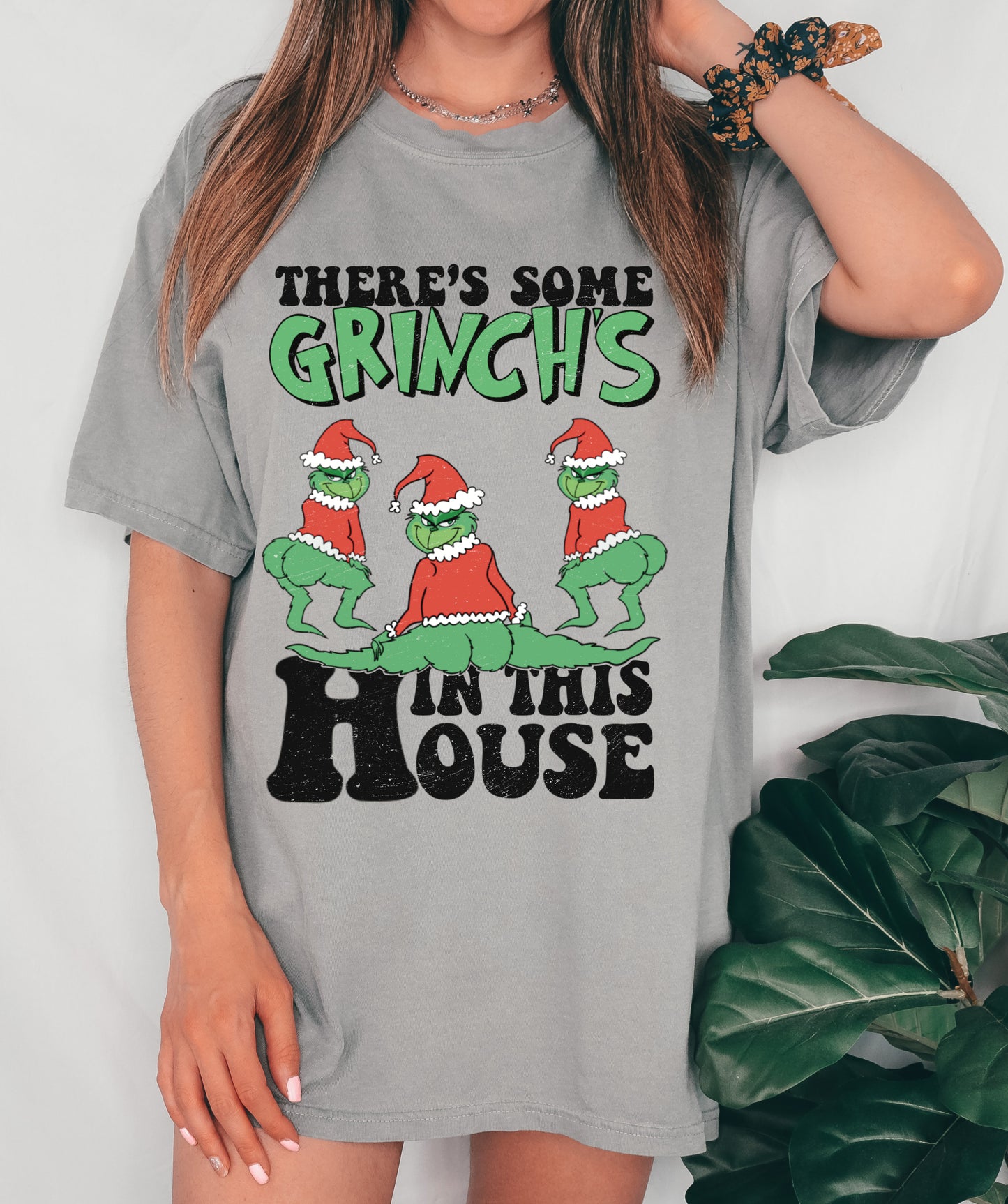 Comfort Colors or Bella Canvas There's Some Christmas In This House Whoville Tee  / Adult Sizes