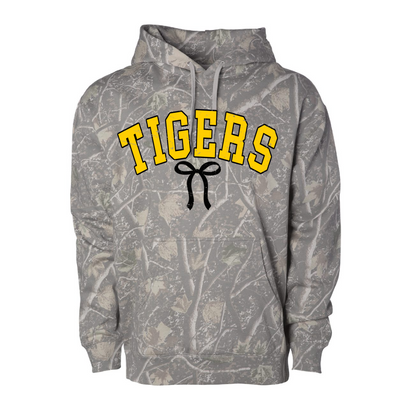 Deadwood Camo Hoodie - Limited Inventory - Tigers Bow - Or Any Other Customized Team - Youth and Adult Sizes