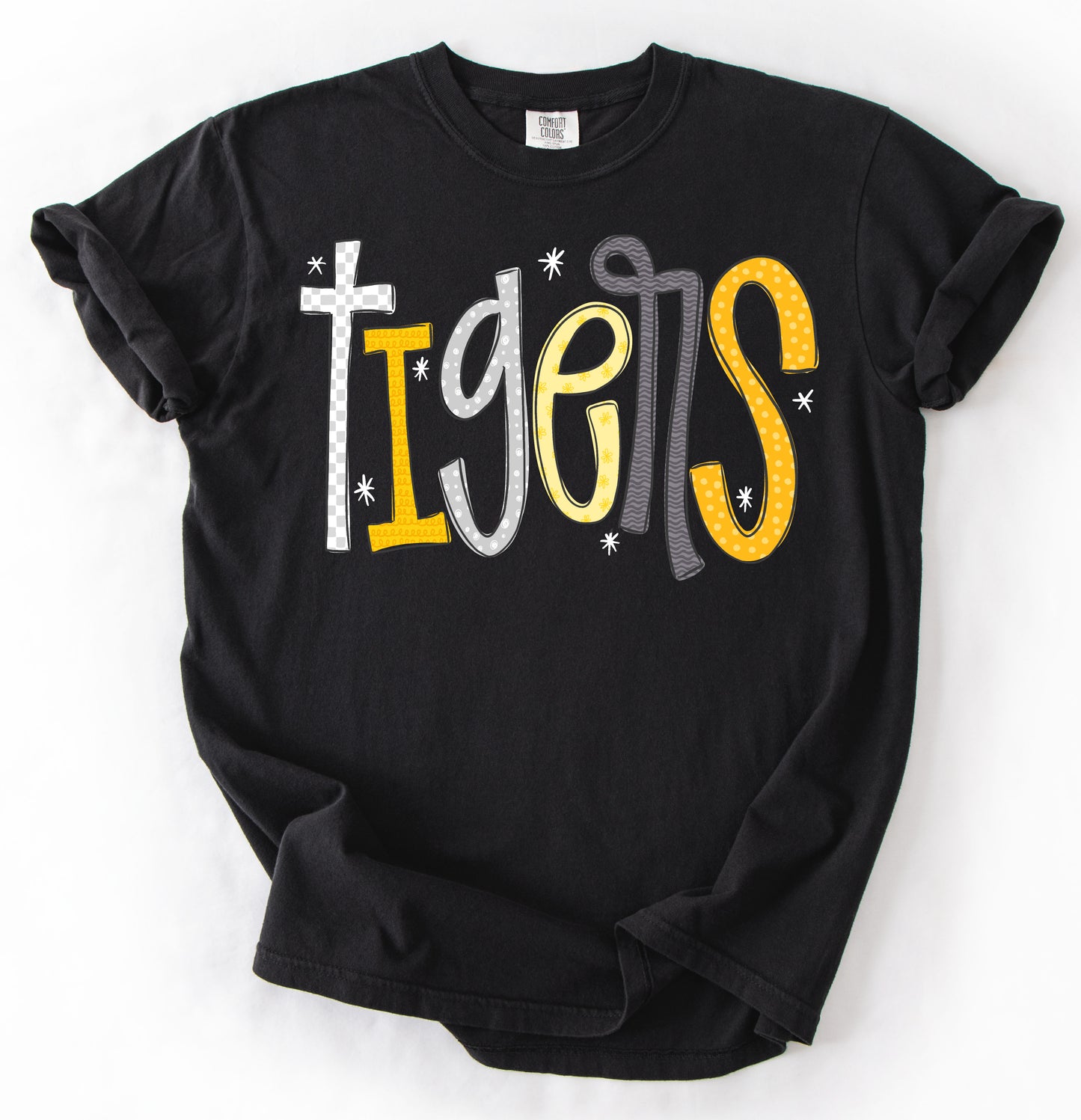 Comfort Colors Hernando Tigers Tee/ Hernando Tigers Shirt/ Youth and Adult Sizes