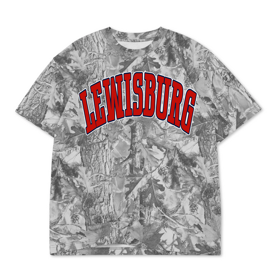 Camo Boxy Tee - Lewisburg - Or Another Team - Type In Boxes with Color Preferences - VERY LIMITED TIME