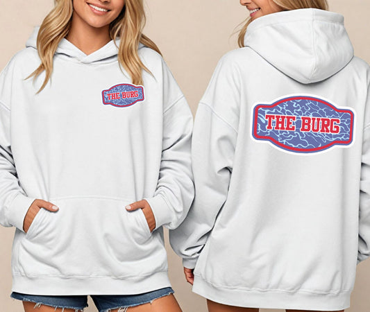 Burg Hoodie - Camo Print Style