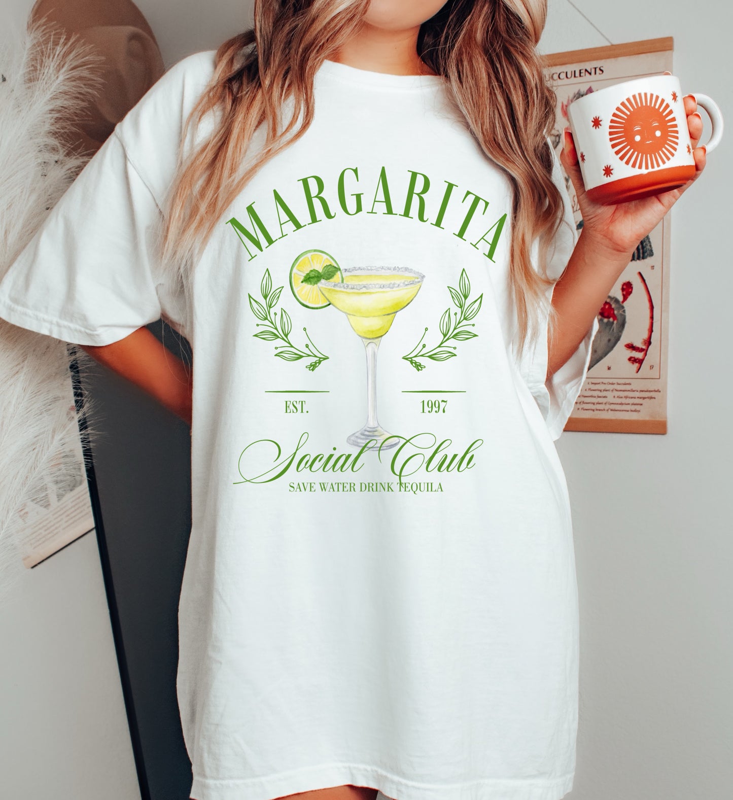 Bella or Comfort Colors  Margarita Social Club Tee/ Cinco De Mayo/ Margs/ Vacation Shirt