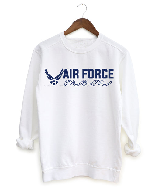 Gildan, Bella, or Comfort Colors Air Force Mom Sweatshirt