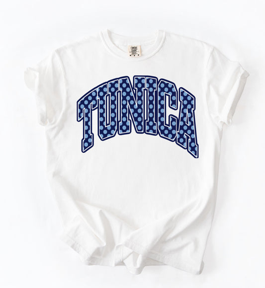 Comfort Colors or Gildan Softstyle Tunica Shirt/ Tunica Academy Shirts/ Youth and Adult Sizes