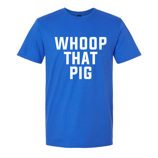 Whoop That Pig - Memphis Shirt/ Gildan Softstyle/ Youth and Adult Sizes