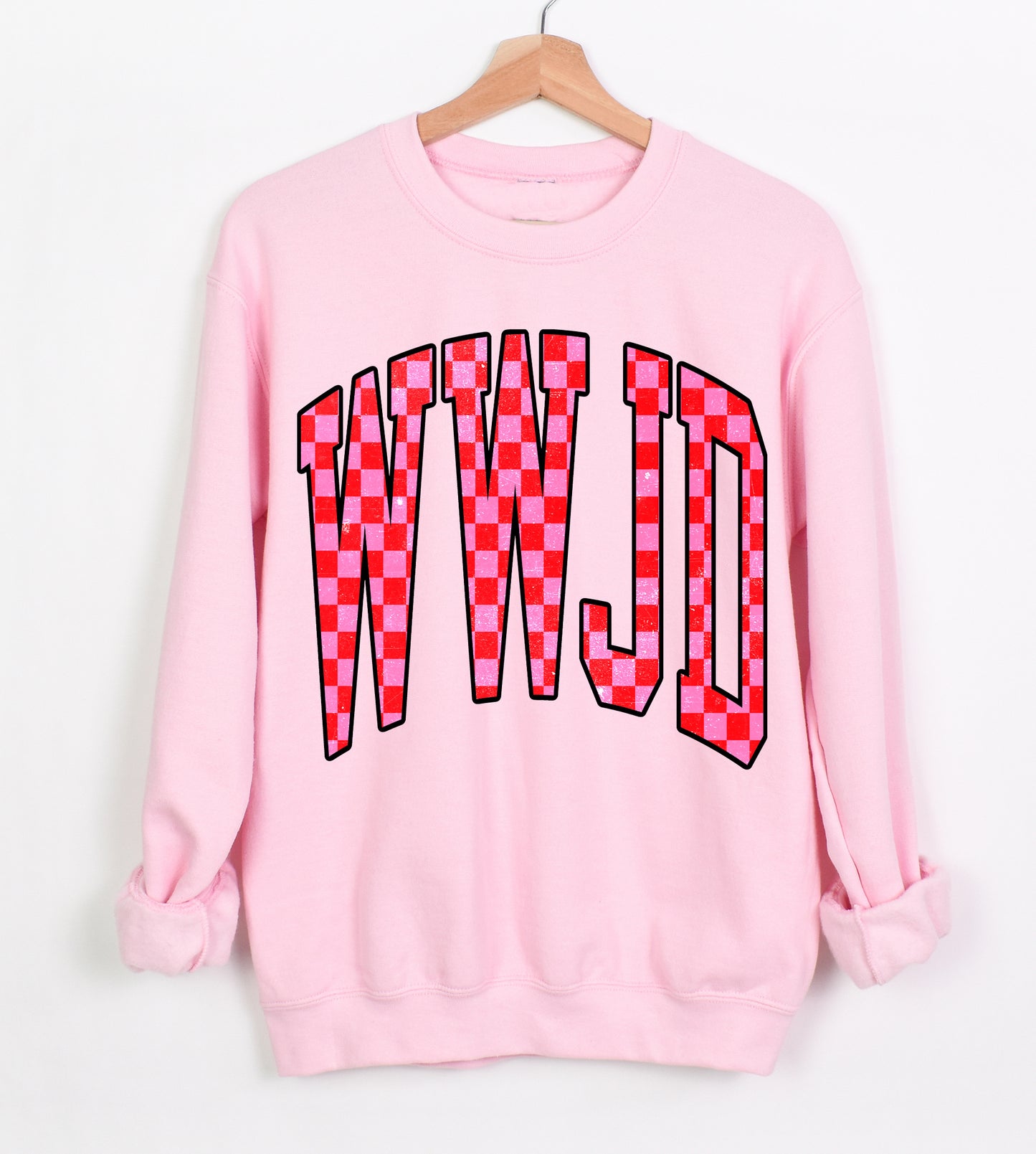 Gildan or Bella Canvas WWJD Sweatshirt/ Religious Sweatshirt/Youth and Adult Sizes