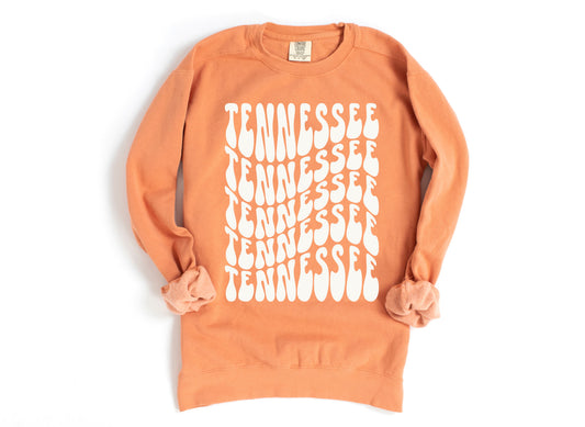 Tennessee Terracotta Comfort Colors Sweatshirt