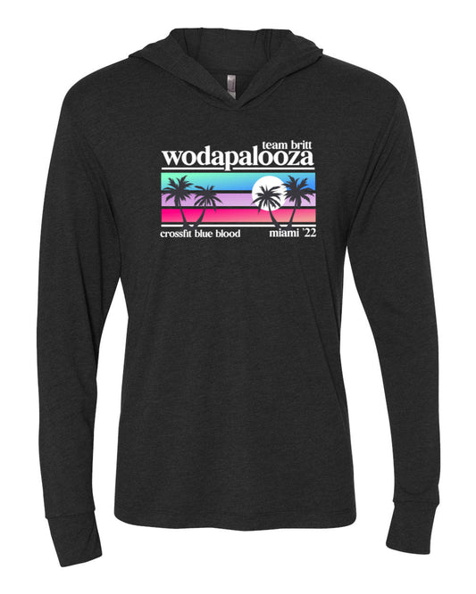 Lightweight Hoodie - Long Sleeved Team Britt- CFBB Wodapalooza Unisex Tee