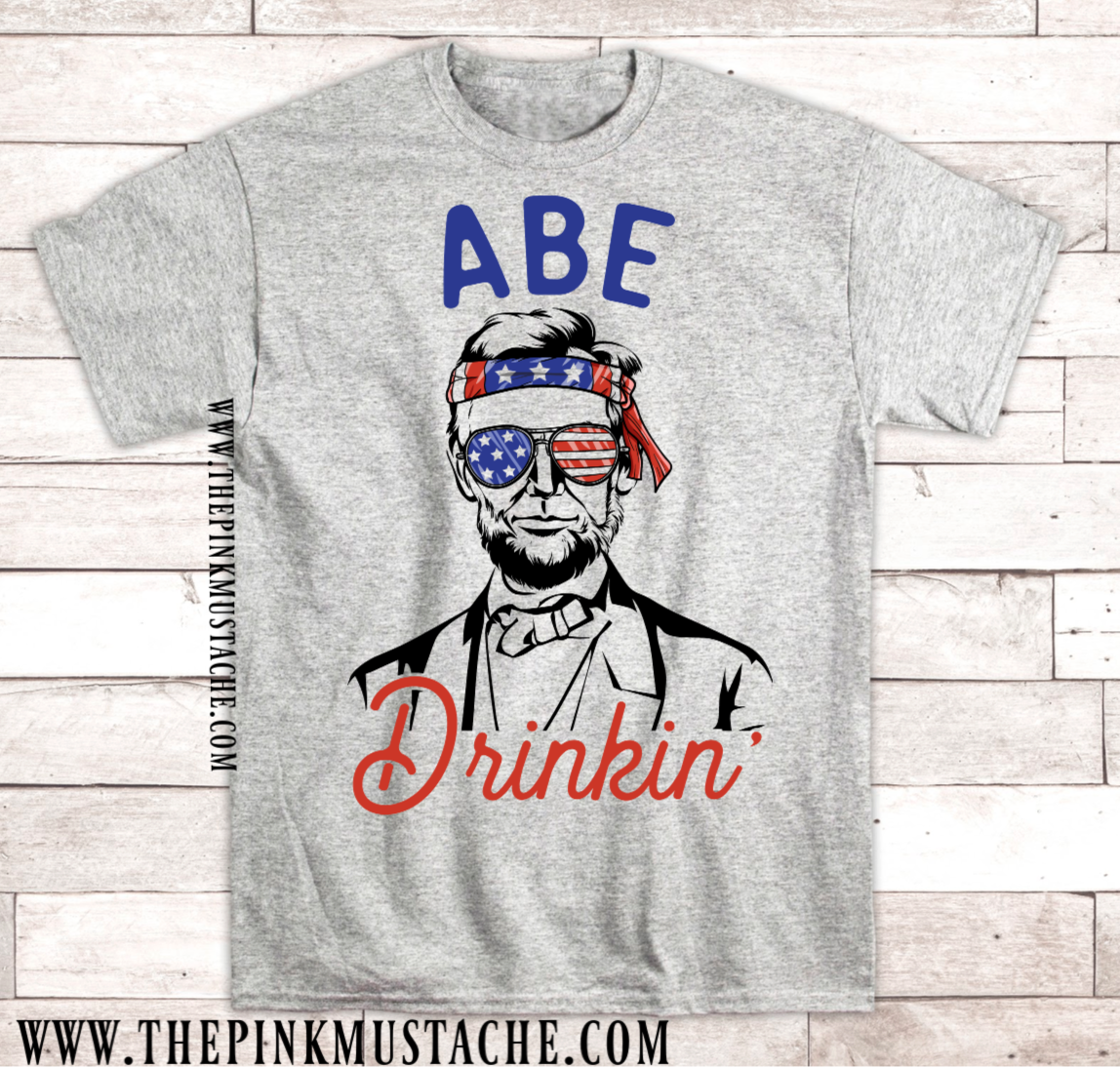 4th Of July President Drinking T-Shirts / Unisex Tee / Funny Men's Graphic Tee / Group Tees / Funny July 4th Tees