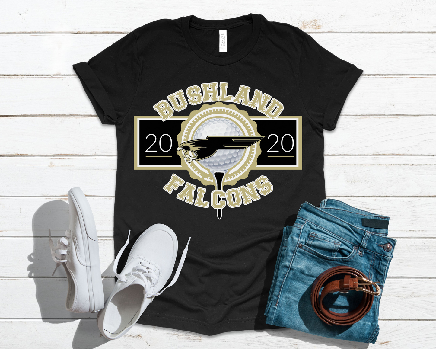 Falcons sales golf shirt