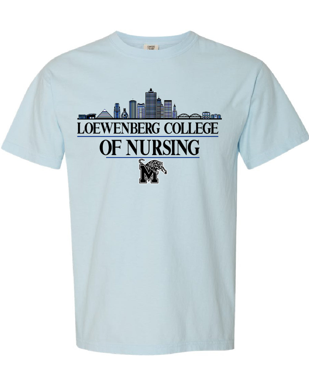 Memphis Loewenburg College of Nursing Comfort Color Tees and Sweatshirts