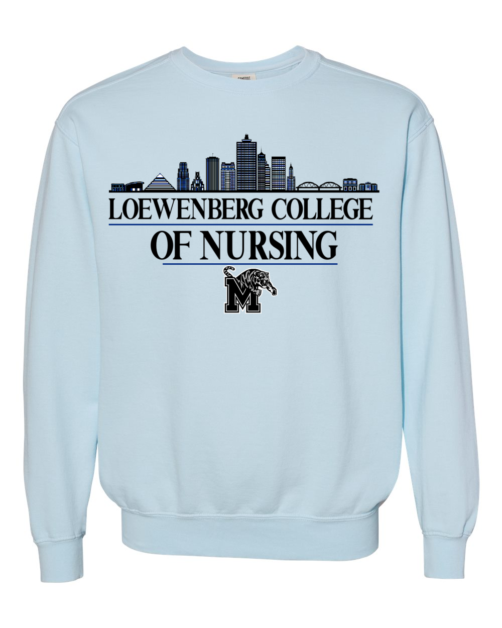 Memphis Loewenburg College of Nursing Comfort Color Tees and