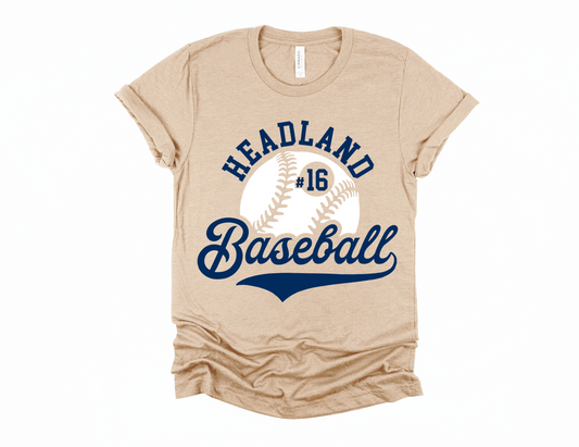 Headland Rams Tee/ Comfort Colors or Bella Canvas