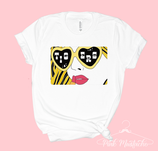 Soft Style Tigers Game Day Tee/ Toddler, Youth, and Adult Sizing