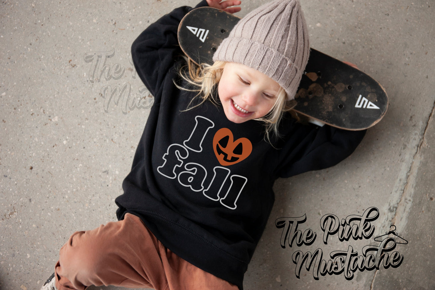 I Love Fall Sweatshirts/ Unisex sized Sweatshirts/ DTG printed - Toddler, Youth, And Adult Sizes