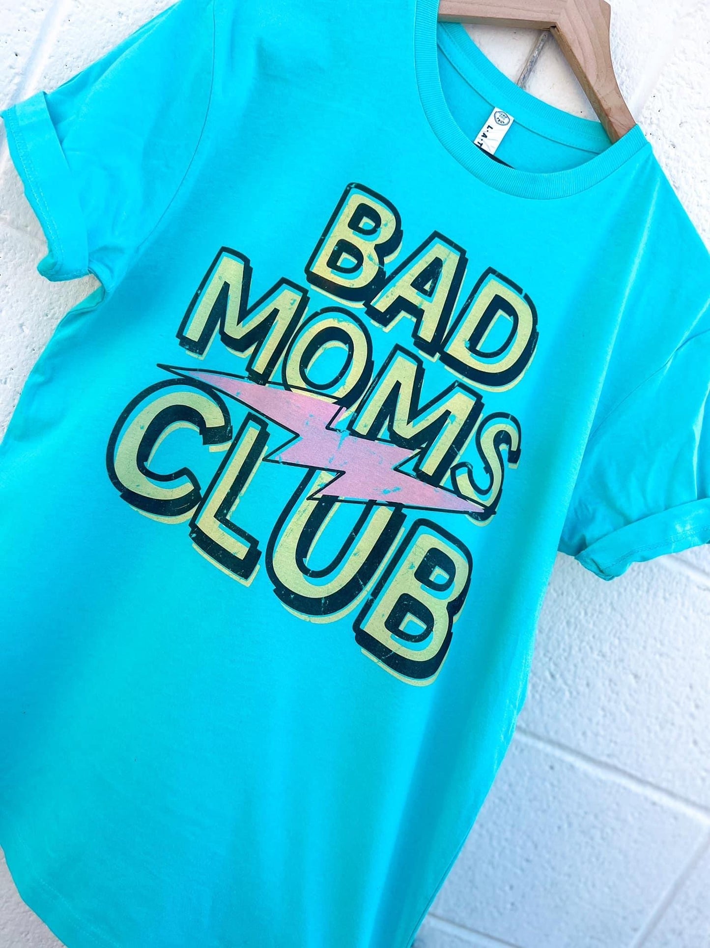 Bad Mom's Club - Funny Mom Shirt- Rocker Tee/ Softstyle Tee