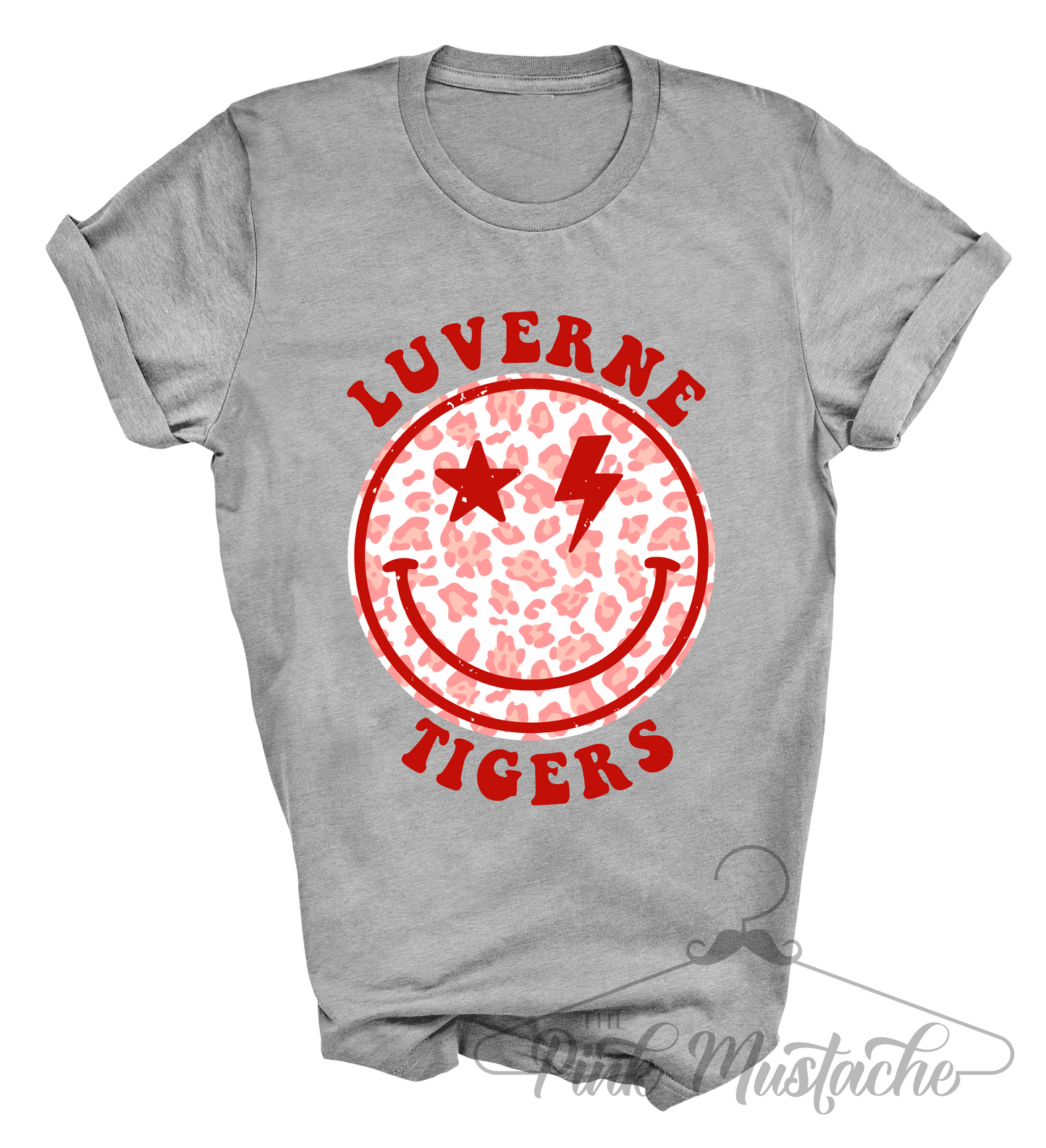 Luverne Tigers Smiley Soft Style School Tee