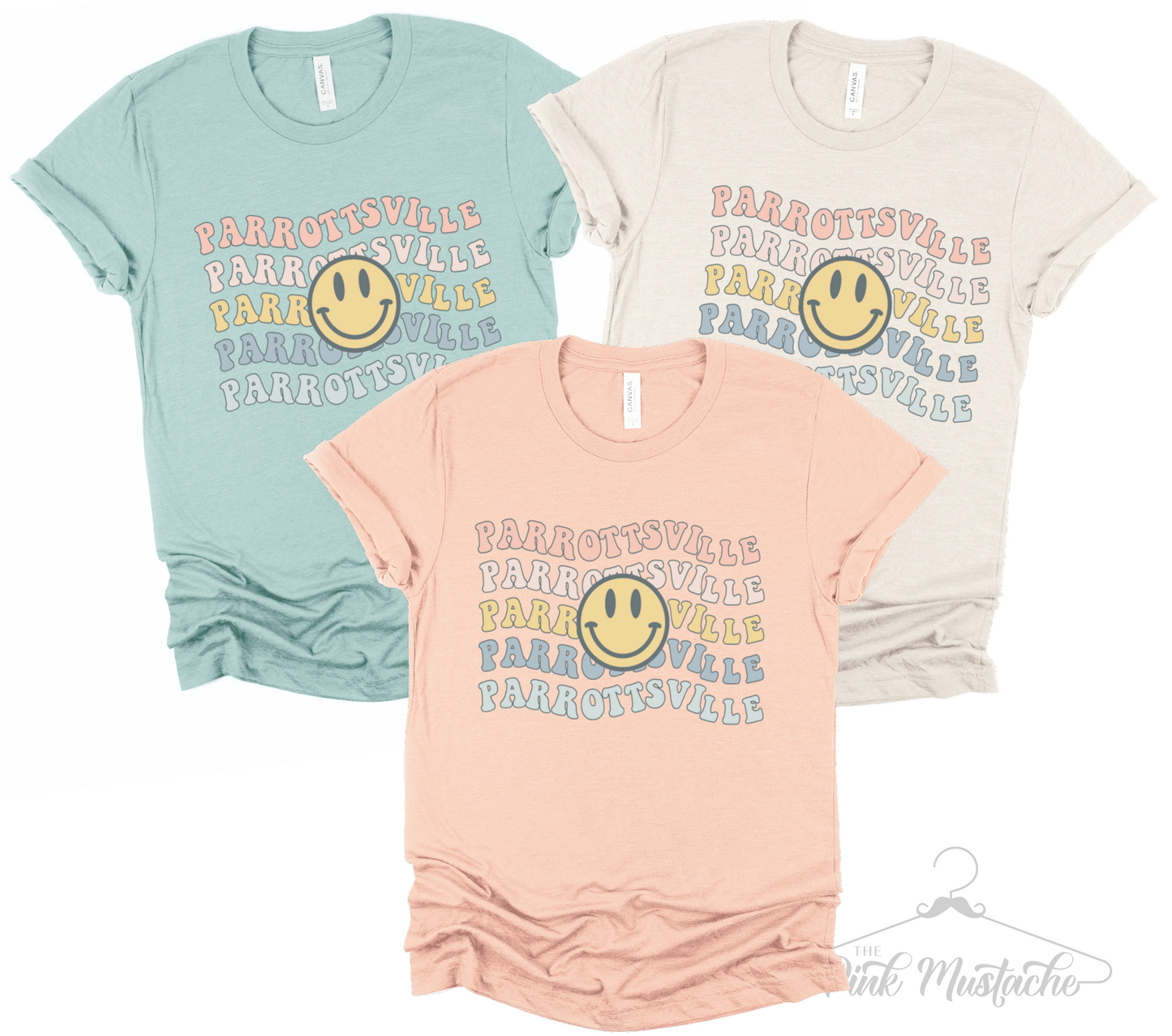 Smiley Softstyle Parrottsville Tee/ Toddler, Youth, and Adult Sizes