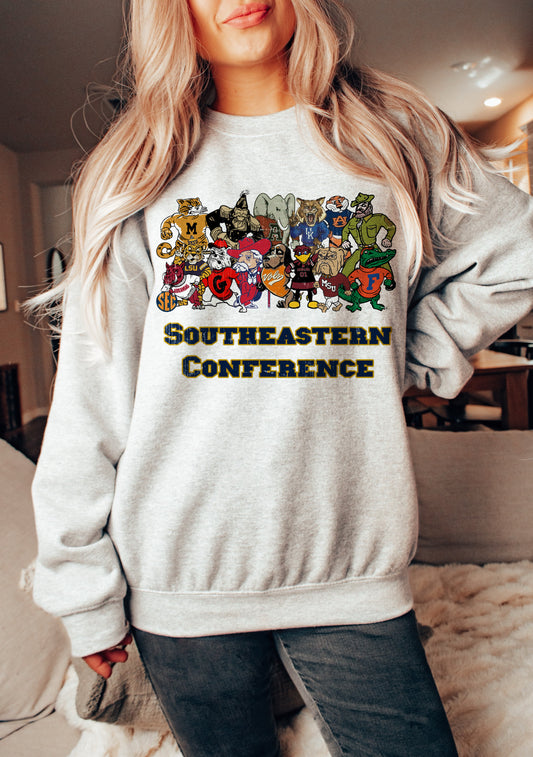 Southern Football Sweatshirt - Adult and Youth Sizes - Bella, Gildan, or Comfort Colors
