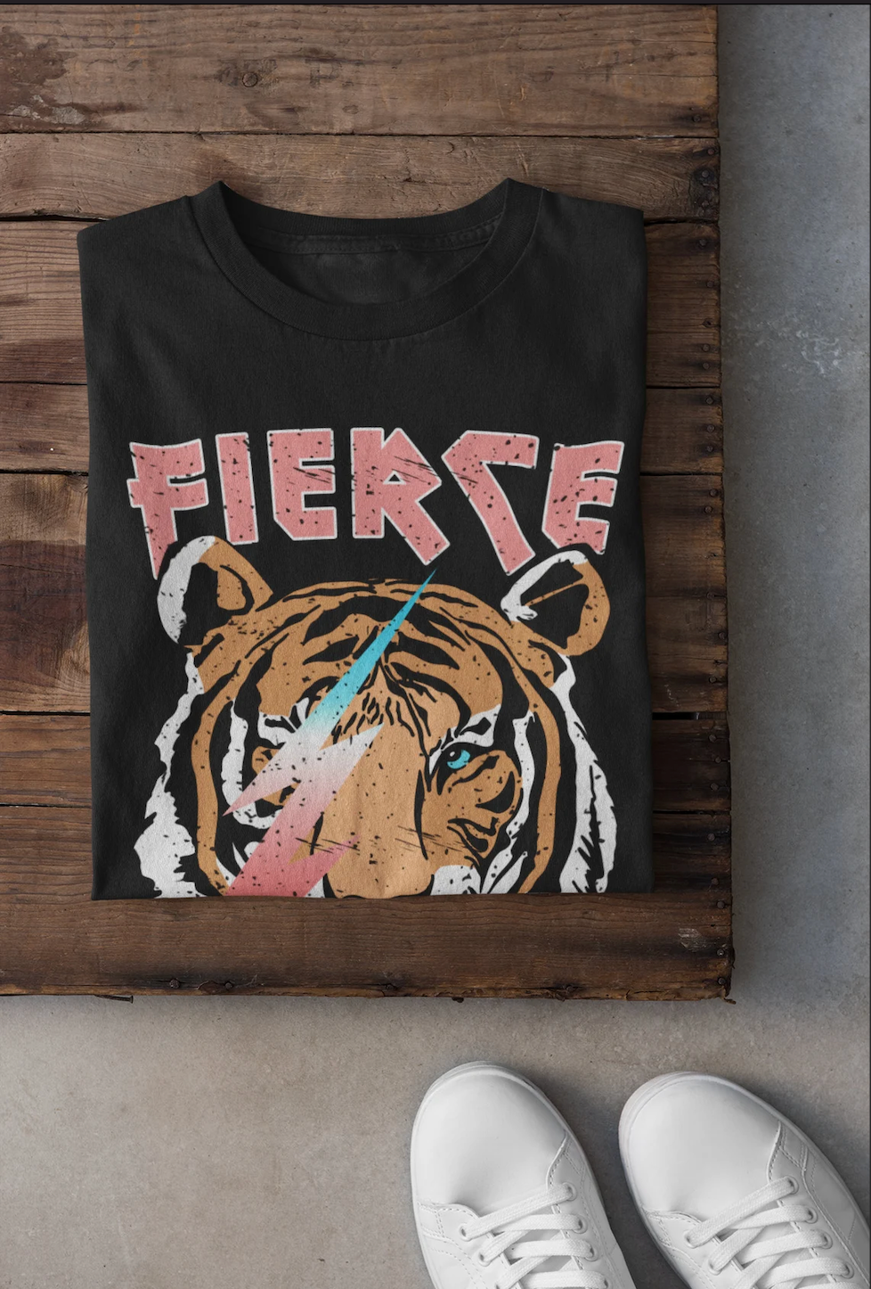 Fierce Soft Style Tiger Tee/ Quality Toddler, Youth, and Adult Sizing Tee