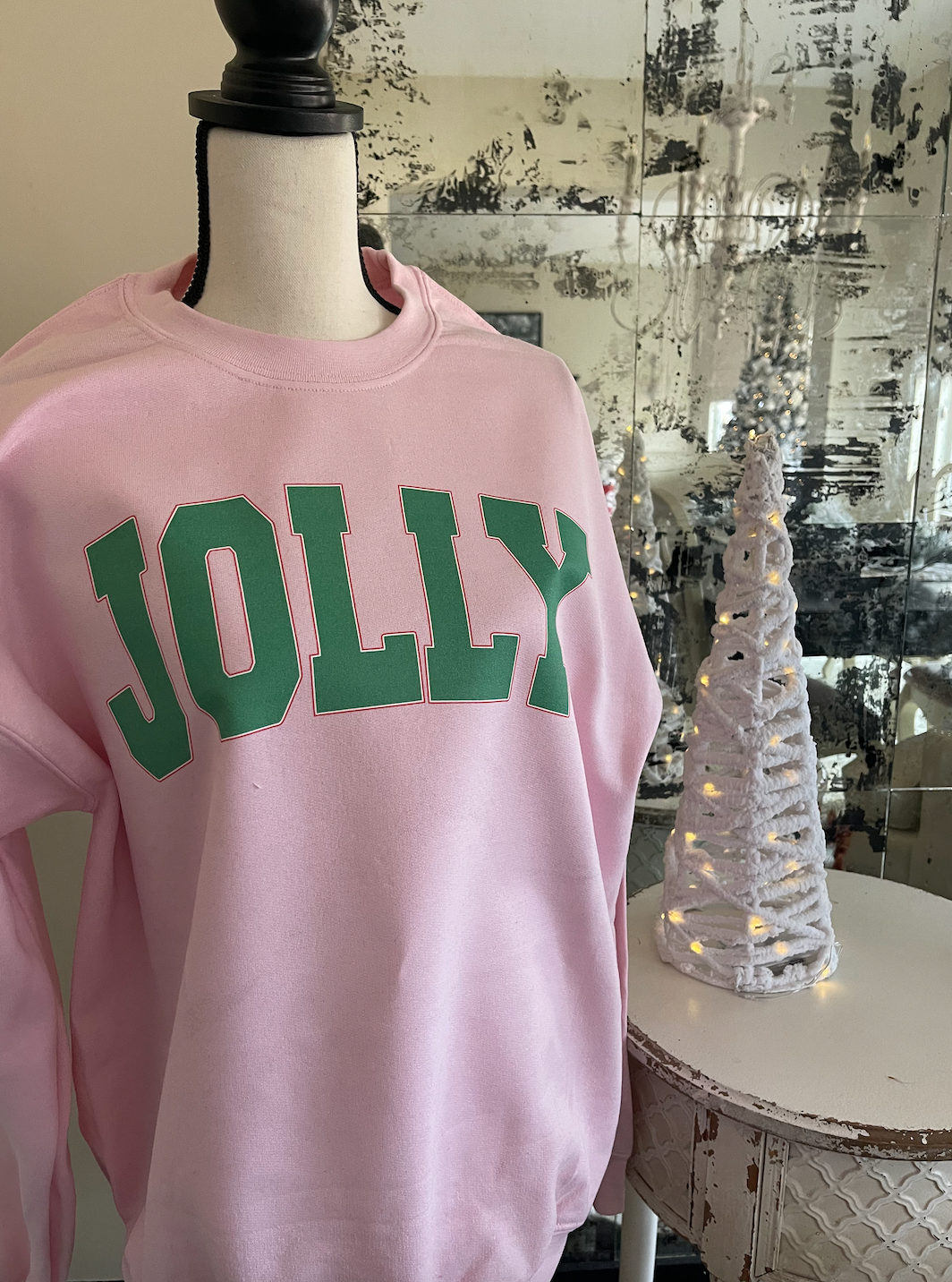 Jolly Sweatshirt/ Unisex sized Sweatshirts/ DTG printed - Toddler, Youth, And Adult Sizes/ Thanksgiving Sweatshirt