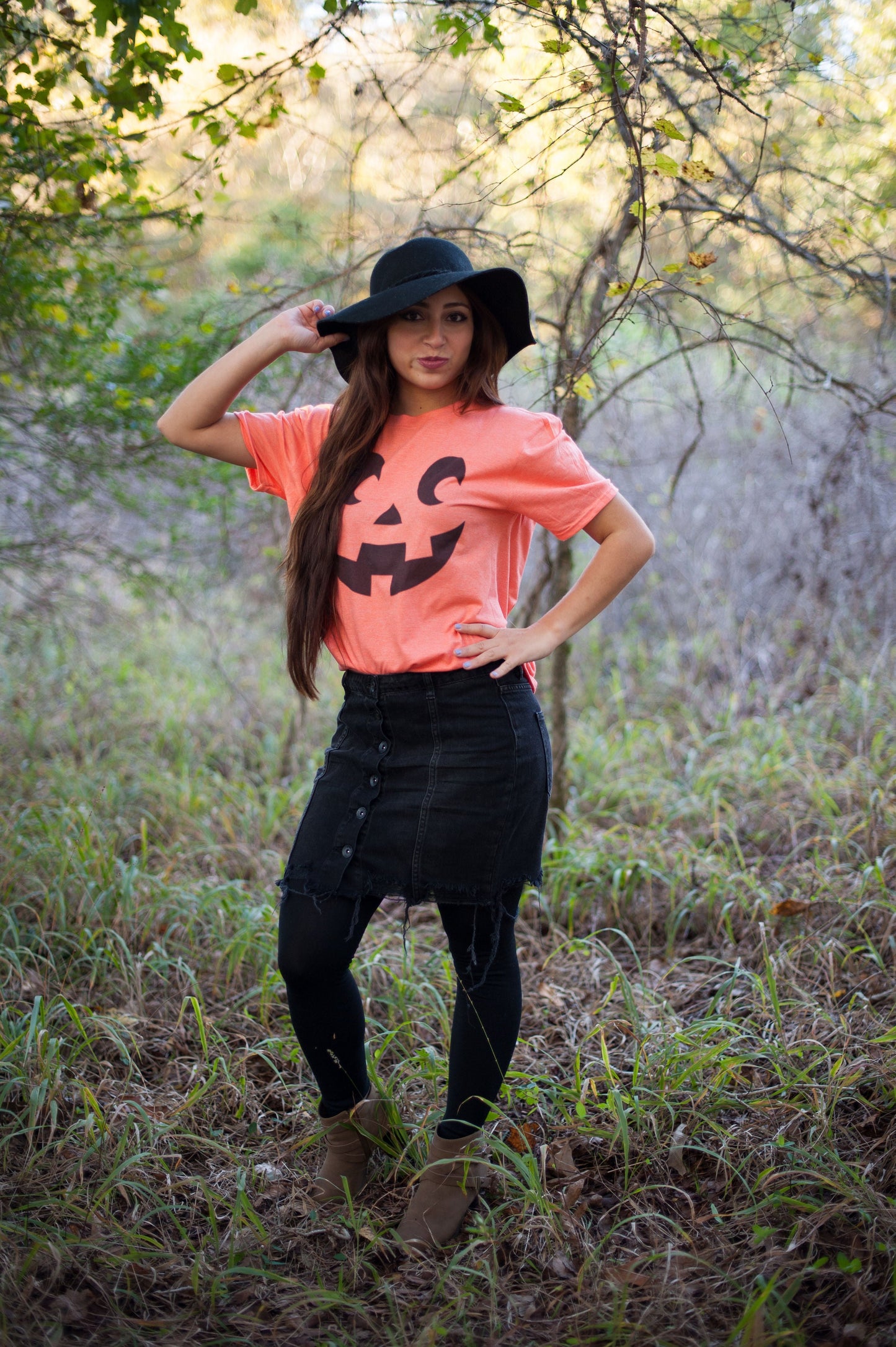 Jack O' Latern Halloween Shirt / Fall Shirt