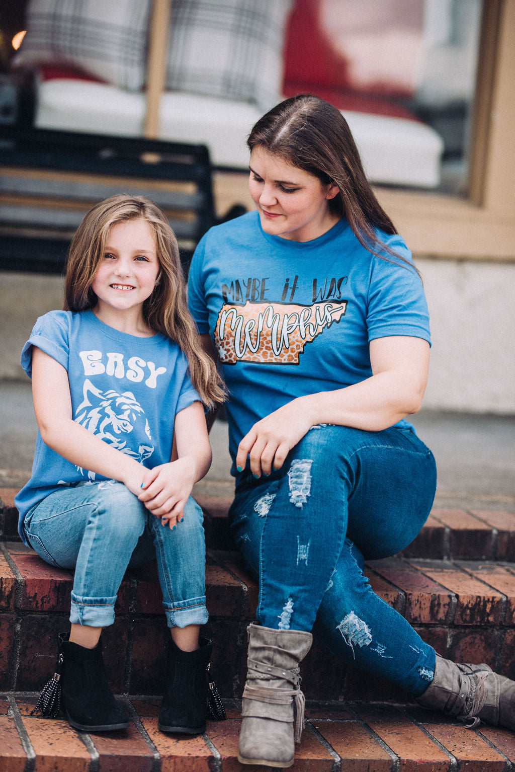 Royal Maybe It Was Memphis Tee /Vintage Country Style Shirt / Rocker Vintage Bella Tee