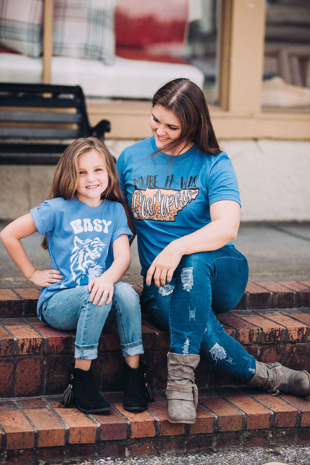 Royal Maybe It Was Memphis Tee /Vintage Country Style Shirt / Rocker Vintage Bella Tee