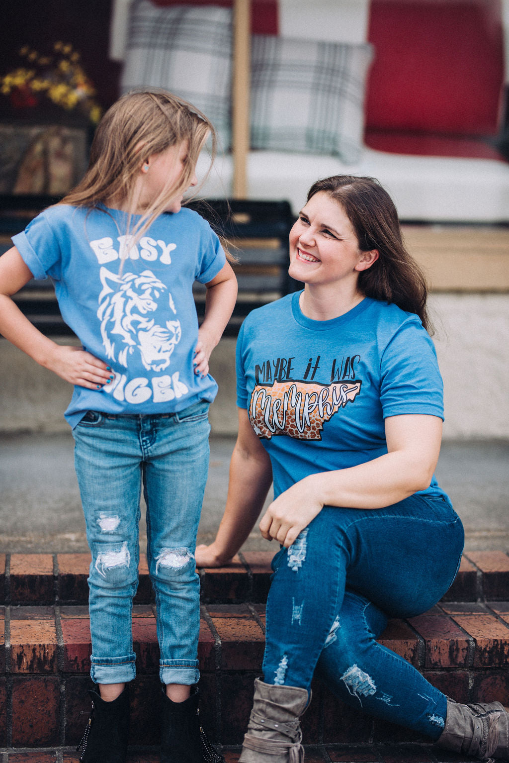 Royal Maybe It Was Memphis Tee /Vintage Country Style Shirt / Rocker Vintage Bella Tee