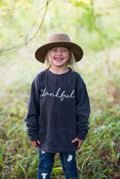 Thankful Sweatshirt - Youth and Adult Sizes Available
