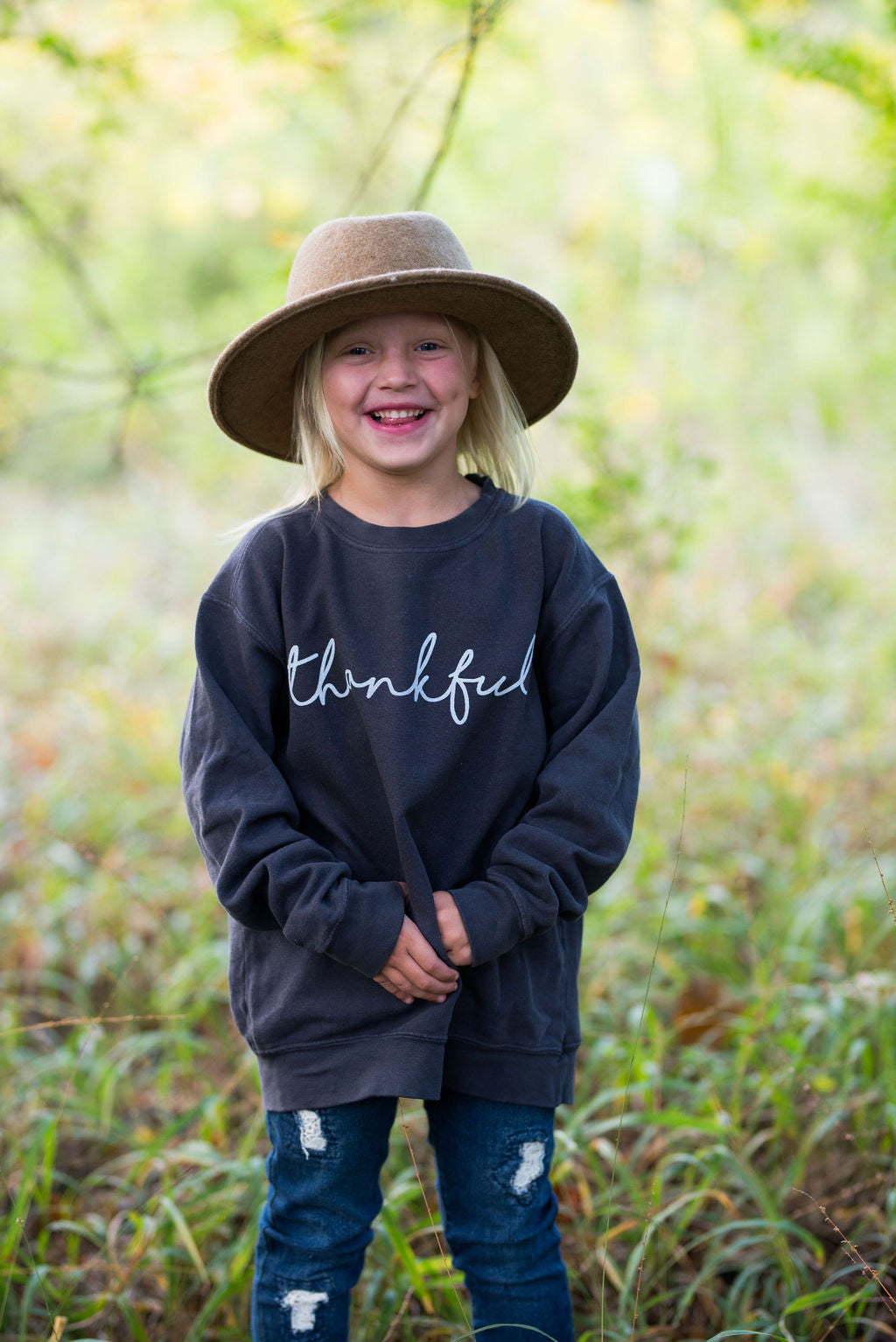 Thankful Sweatshirt - Youth and Adult Sizes Available