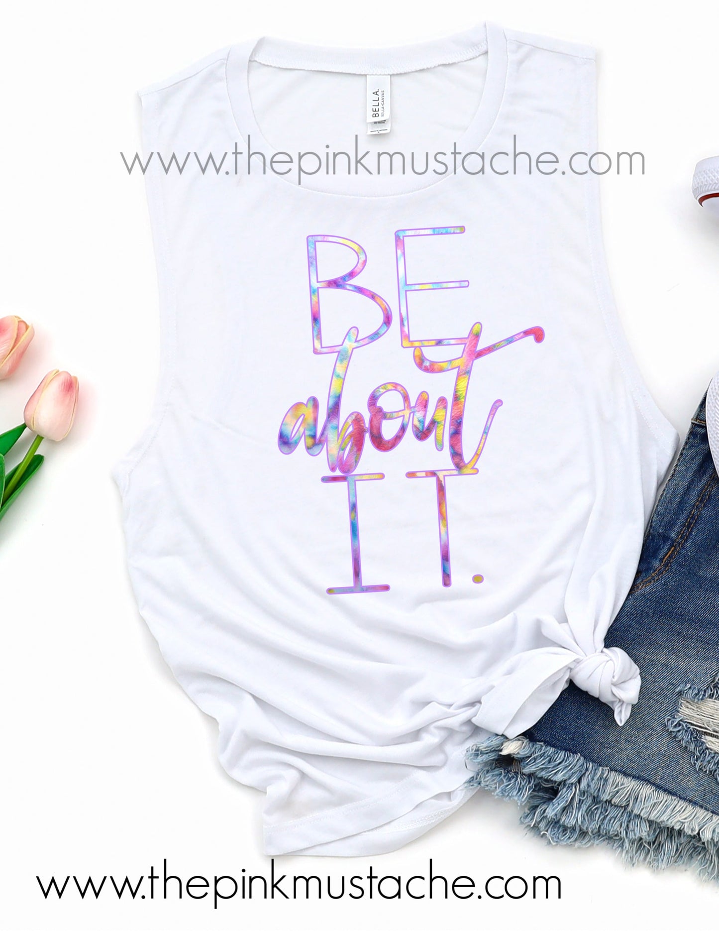 Be About It Tank - Inspirational Tanks for Women / Workout Tanks for Women