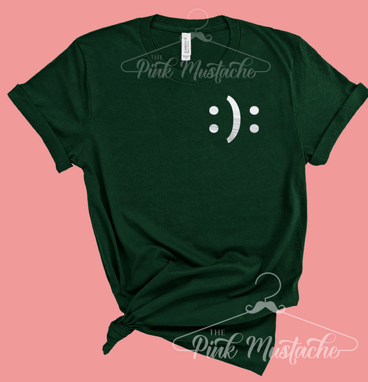 Happy/Sad Mental Health Awareness Tee- Mental Health Awareness Tee/ Retro Tee