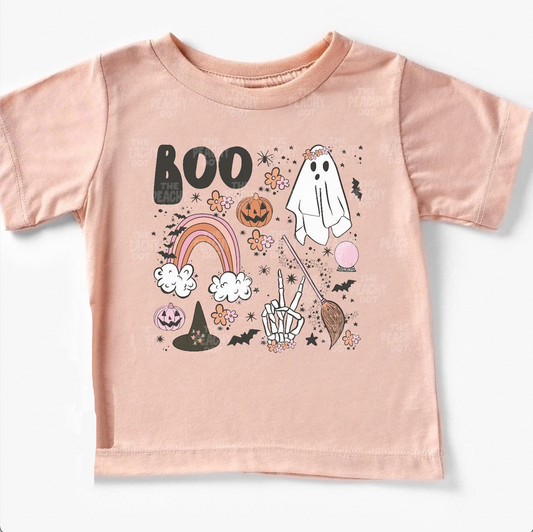 Boo Halloween Things Tee/ Halloween Shirt/ Softstyle Tee/ Toddler, Youth And Adult Sizes Available