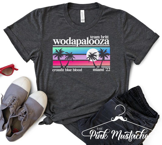 Team Britt- CFBB Wodapalooza Unisex Tee / Mens Shirts/ Unisex Sized Shirts/ Toddler, Youth, and Adult Sizes