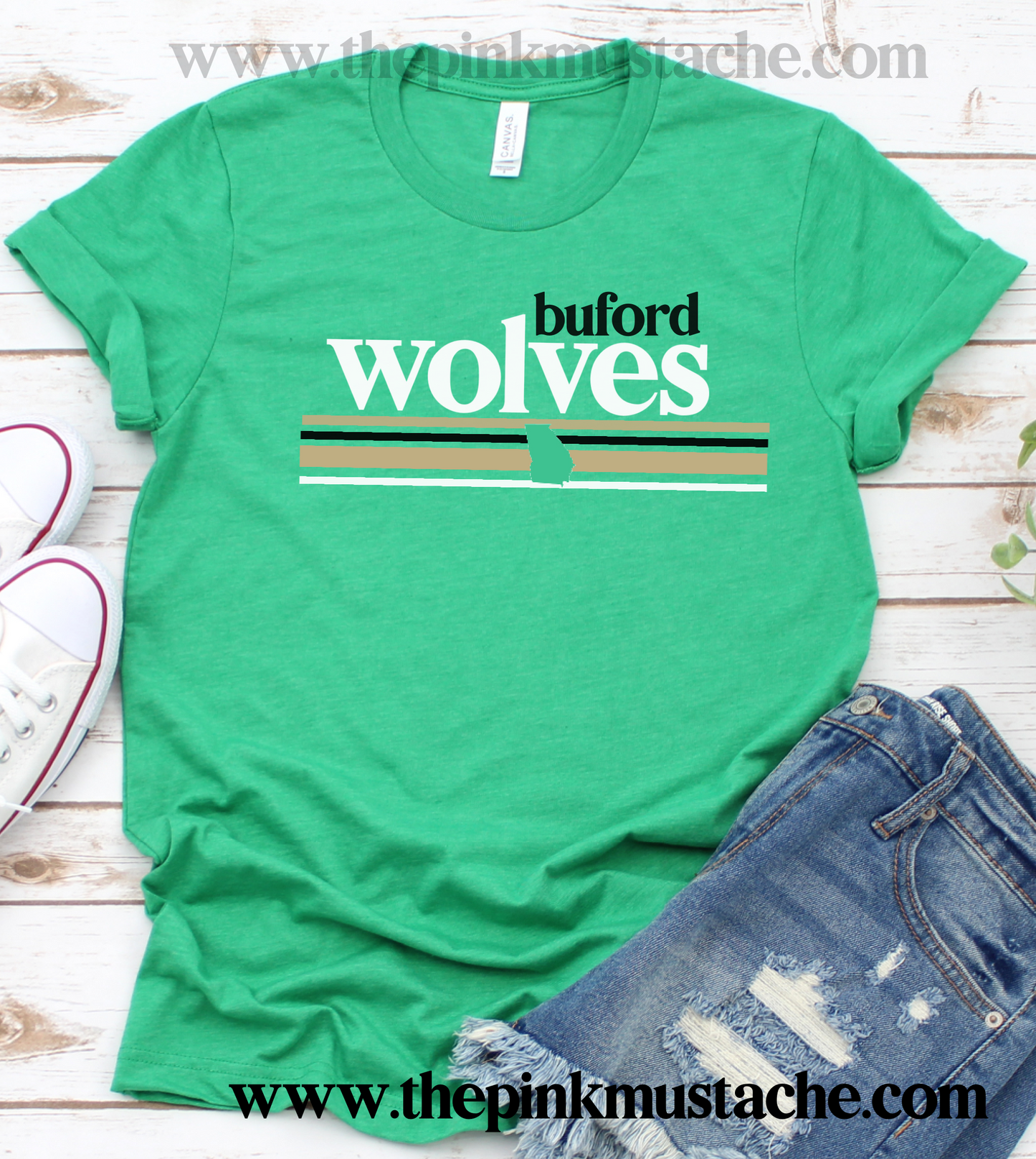Buford Wolves Inspired Tee / Buford Football Shirt/ Bella Canvas Shirt