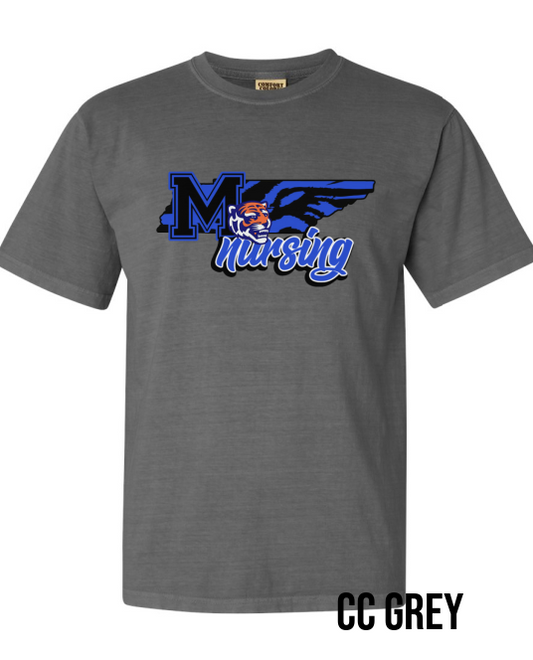 Memphis Nursing Comfort Color Tees/ Long and Short Sleeve Options